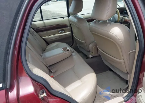 2005 Mercury Grand Marquis Ls/Lse из США, поврежденный, VIN 2MEHM75W45X663575